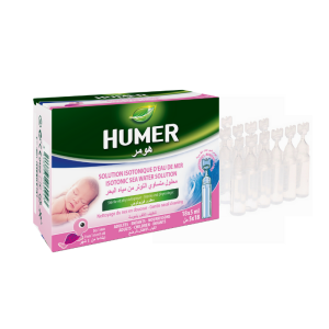 HUMER füsioloogiline mereveelahus 5ml x 18 ampulli