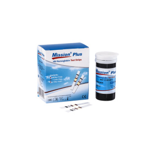 MISSION Plus hemoglobiini testribad  50tk