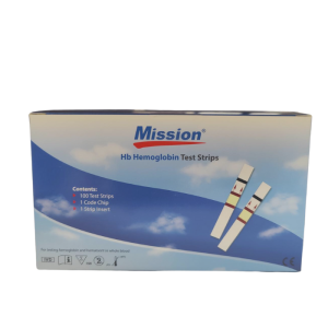 MISSION hemoglobiini testribad 100tk