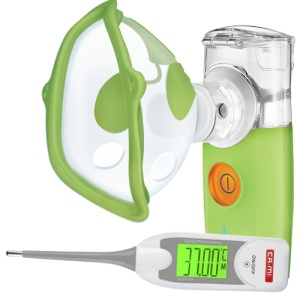 Komplekt: KIWI Plus inhalaator + termomeeter